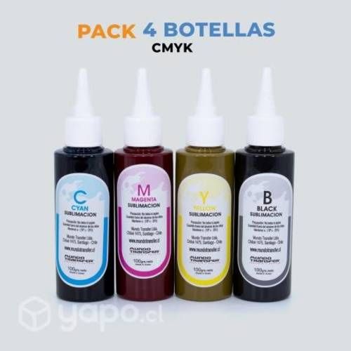 Pack de tintas para sublimación hs korea