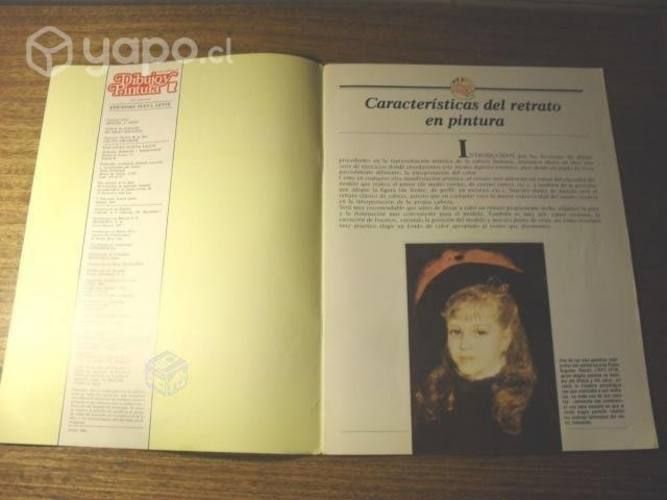 5 revistas dibujo y pintura (coleccion años 80)