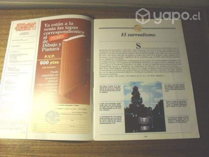 5 revistas dibujo y pintura (coleccion años 80)