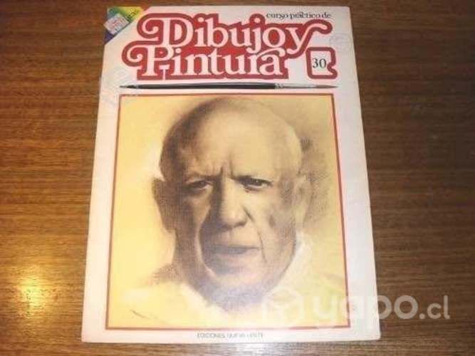 5 revistas dibujo y pintura (coleccion años 80)
