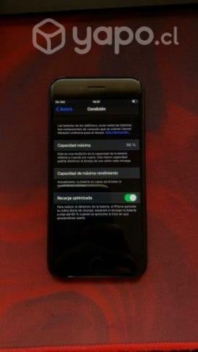 Iphone 7, batería condición 86%