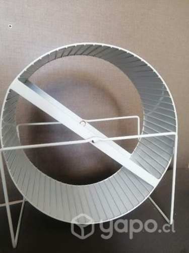 Rueda metal erizo o hamster