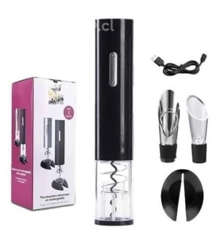 Sacacorcho Descorchador Eléctrico Base Usb Botella