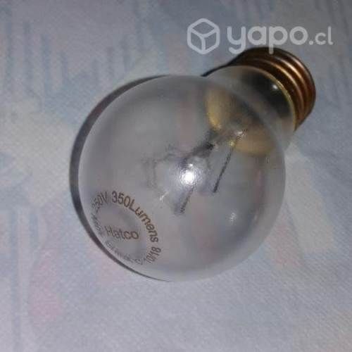 Ampolleta incandesente 40w 250v recubierta en tefl
