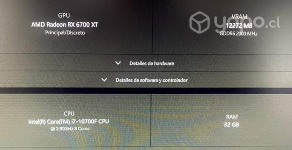 PC GAMER,RADEON SAPPHIRE 12 VRAM i7 10° GEN
