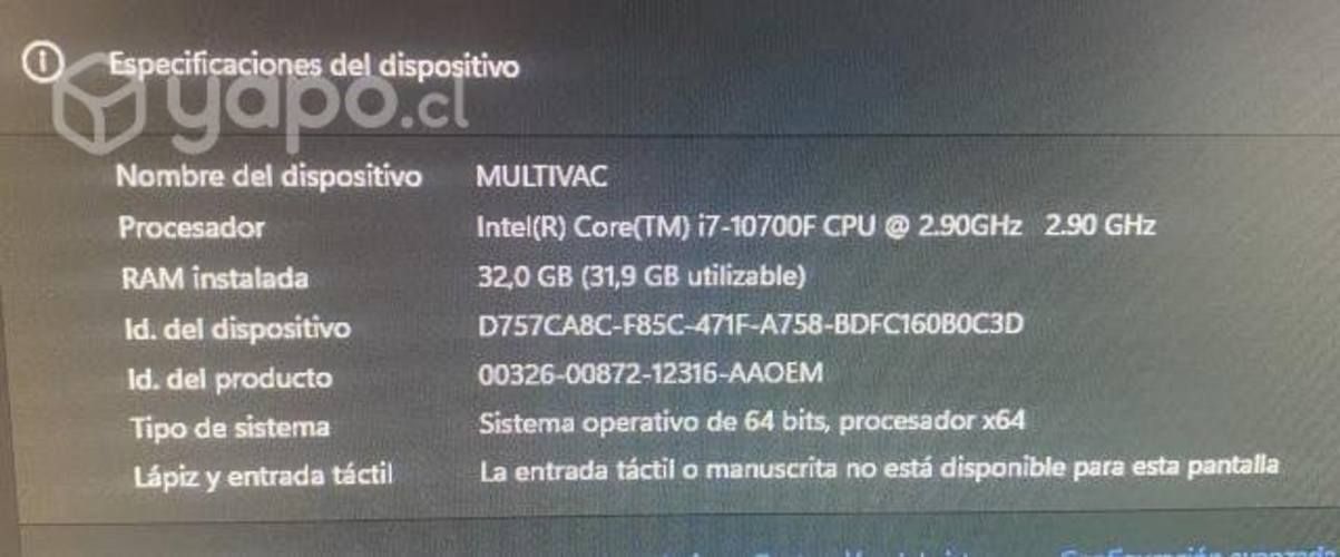PC GAMER,RADEON SAPPHIRE 12 VRAM i7 10° GEN