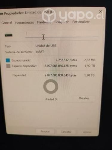 2 TB para guardar lo que sea Pendrive tipo C y Usb