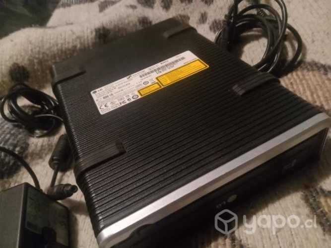 Lector grabador externo