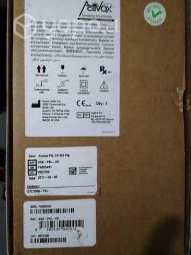 Concentrador de Oxigeno portatil