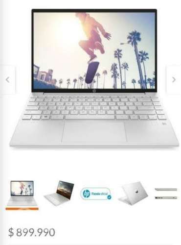 Laptop hp con huella