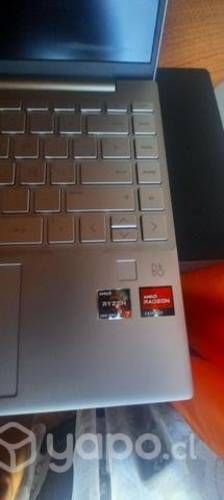 Laptop hp con huella