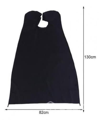 Capa para barba hombre con chupon de espejo