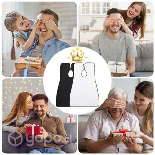 Capa para barba hombre con chupon de espejo