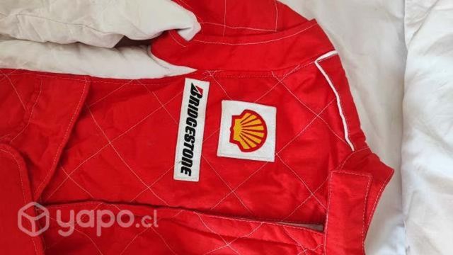 Traje Ferrari original formula uno niño