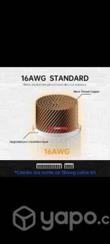 Cables AsiaHorse con funda. Fuente de alimentación