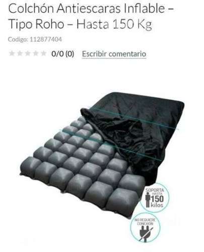 Colchón antiescaras