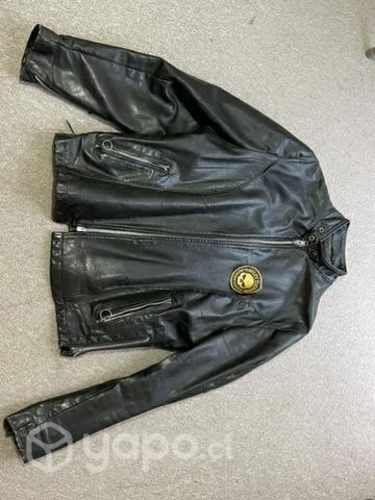 Chaqueta de 100% cuero motoquera