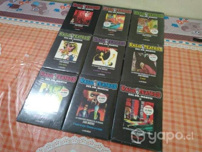 MC119: PACK CDs RADIOTEATROS DEL DR. MORTIS