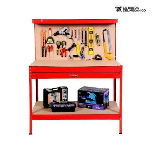 Banco de trabajo multifunción con estructura acero