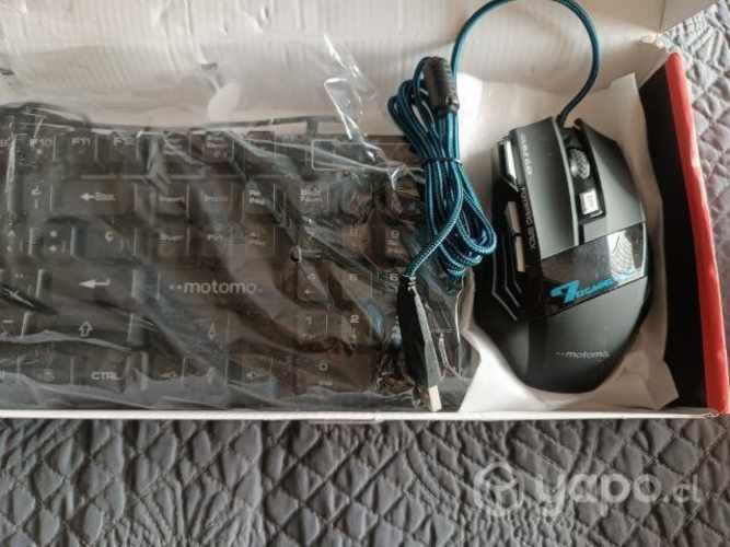 Teclado y Mouse Gamer nuevo