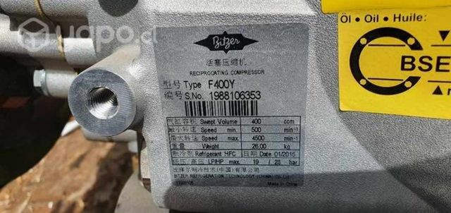 Compresor Bitzer BUS Higer- Kinglong Nuevo foto