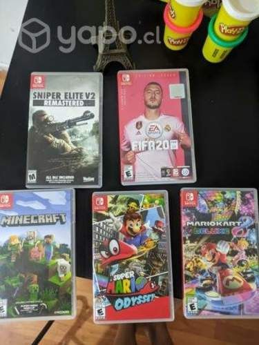 Cajas de juego nintendo switch (solo caja)