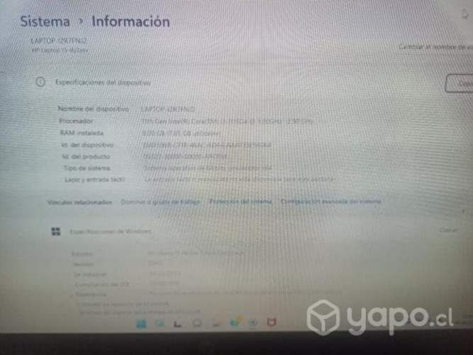 PC HP core i3 1115G4