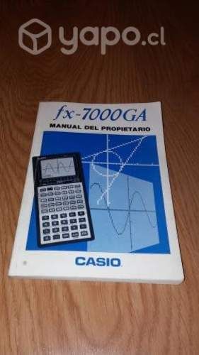 Calculadora Casio Cientifica FX- 7000 GA Graficos
