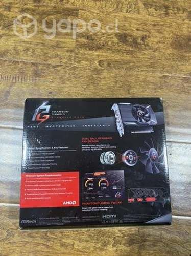 Tarjeta grafica RX550 2gb