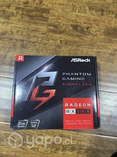 Tarjeta grafica RX550 2gb