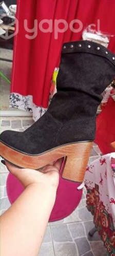 Botas con plataforma oferta