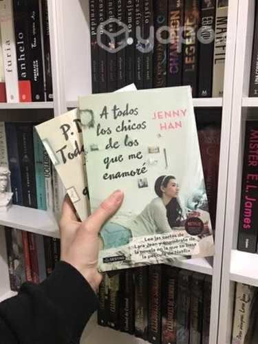 Libros a todos los chicos de los que me enamoré