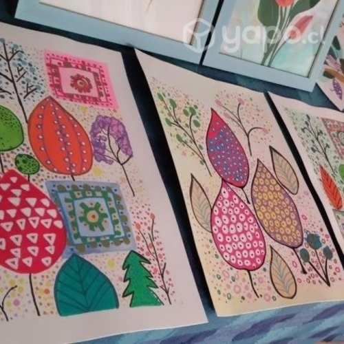 Laminas y cuadros decorativos , hecho a manos