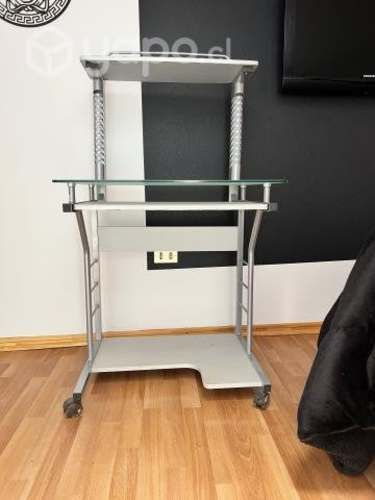 Escritorio cubierta vidrio templado