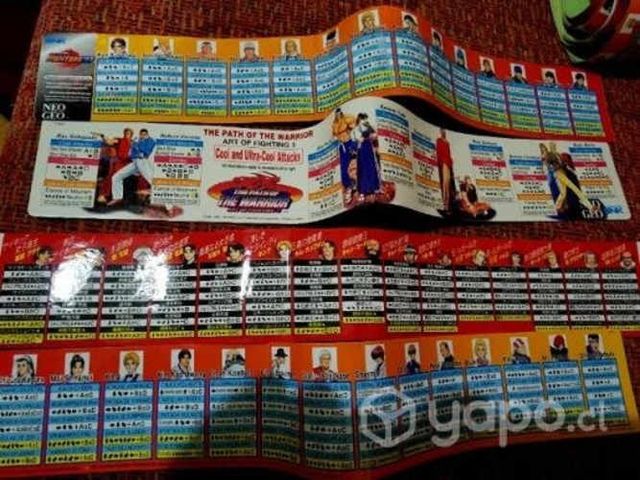 Pegatinas Arcade Neo Geo Mvs Originales