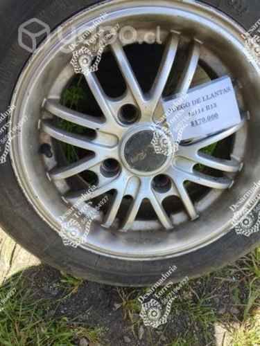 Juego de Llantas aro 13 4x114