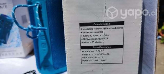 Parlante Bluetooth caixun 30 horas bateria