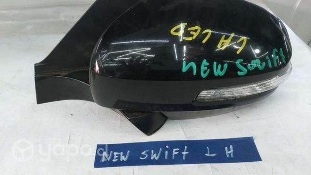 Espejo new Swift izquierdo 2014 luz led importador