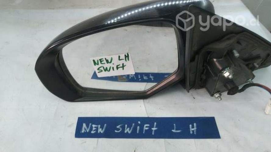 Espejo new Swift izquierdo 2014 luz led importador