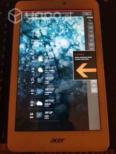 Acer iconia tab 8 Windows