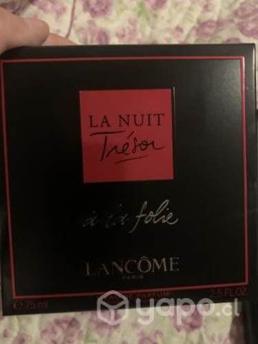 Perfume la nuit tresor folie 75ml
