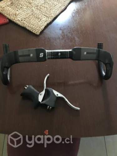 Manubrio Drop Bar Fibra de Carbono