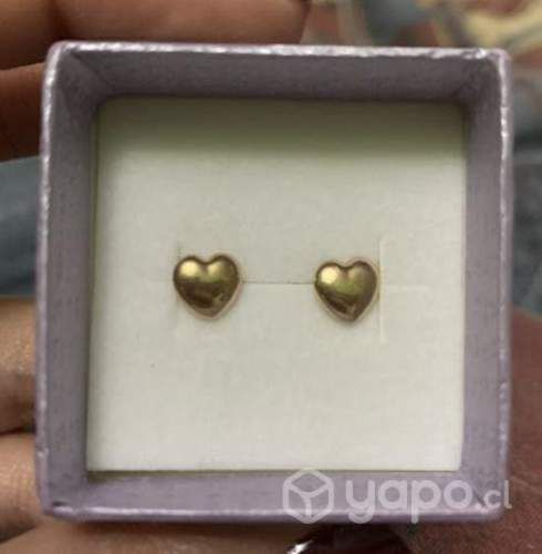 Aros de oro 18 kilates