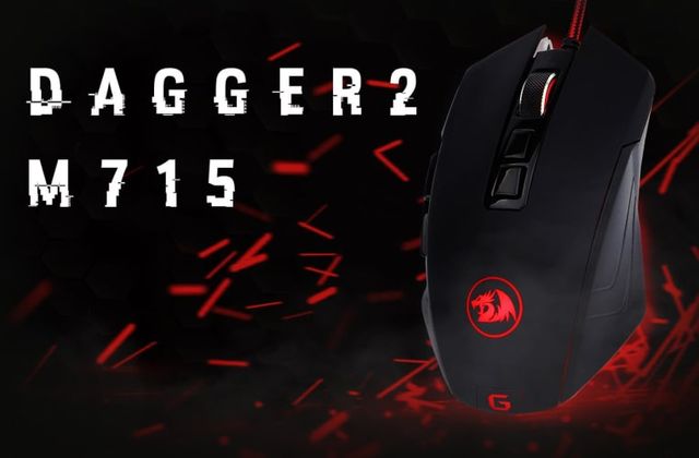 Mouse Gamer RGB. Redragon , Alámbrico. 8 Botones, hasta 10.000 Dpi.