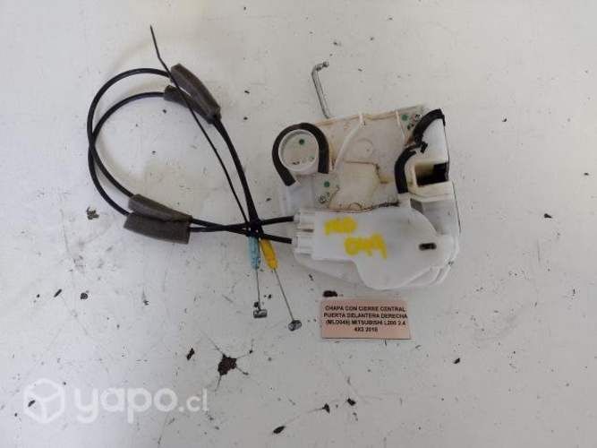 Chapa con Cierre Central Puerta Delantera Derecha