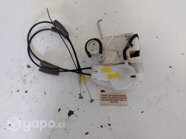 Chapa con Cierre Central Puerta Delantera Derecha