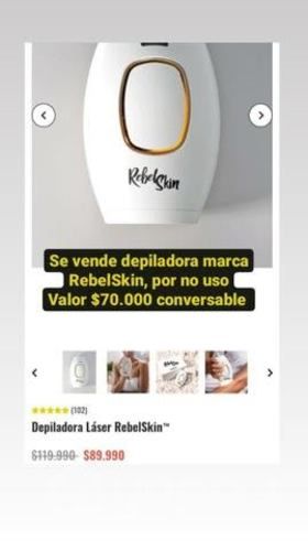 Depiladora RebelSkin