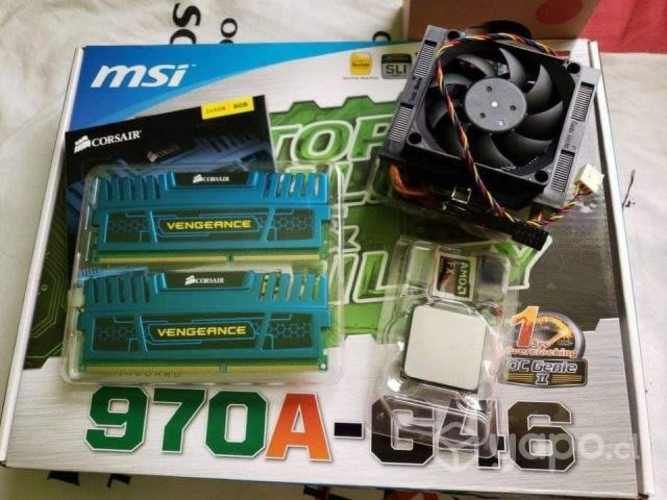 Pack PC : MB+RAM+CPU (AMD-MSI-Corsair)