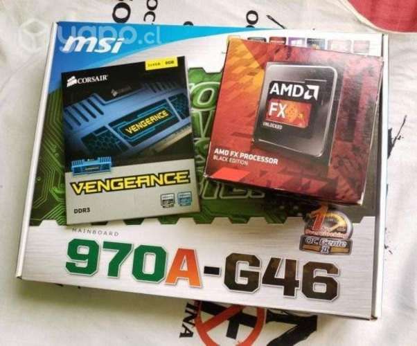 Pack PC : MB+RAM+CPU (AMD-MSI-Corsair)