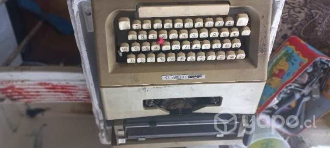 Maquina antigua funcionando